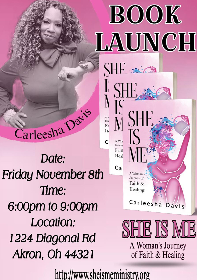She Is Me Book Launch by Carleesha Davis